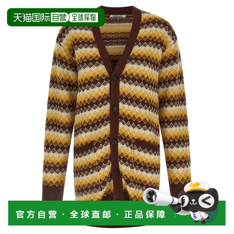 1h可退 香港直邮AURALEE 女士 提花针织开衫 A25AC03ECBURGUNDYYE,女装/女士精品,毛针织衫,淘宝优惠券,粉丝福利购,淘宝优惠卷