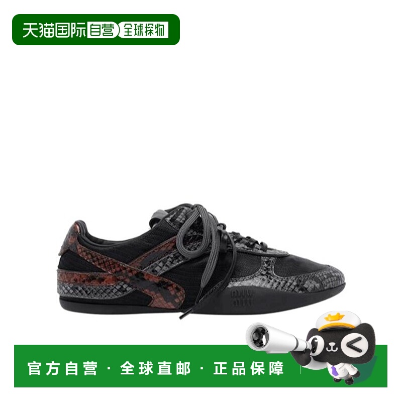 香港直邮Miu Miu 系带运动鞋 5E428E3ZL4