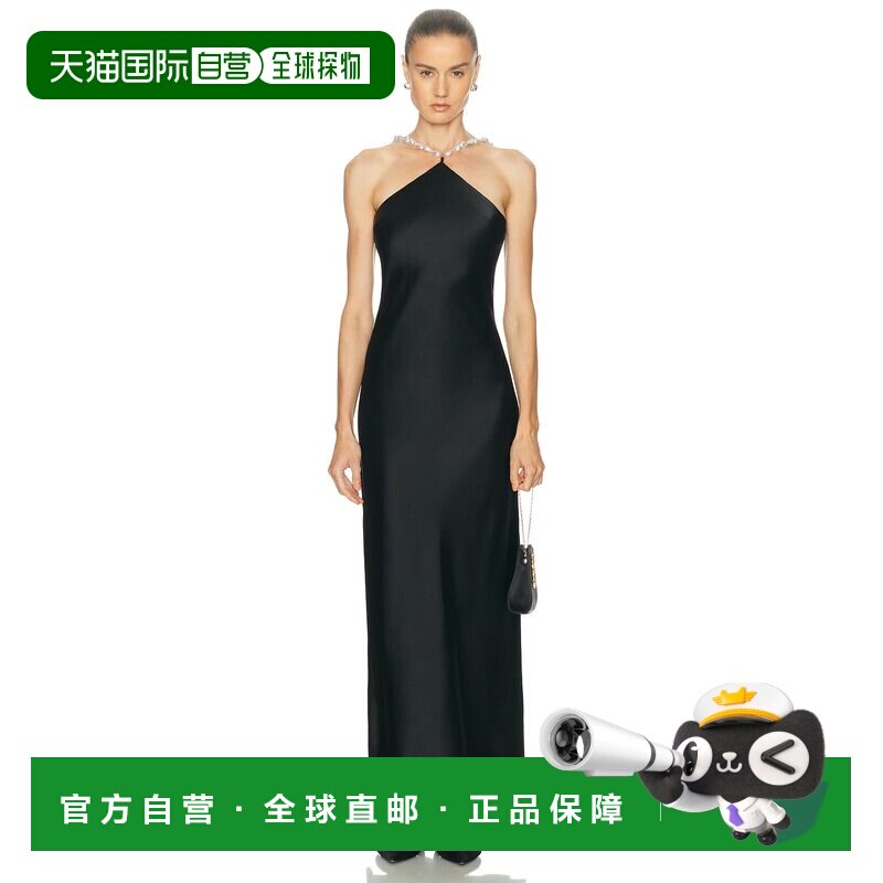 1h可退 美国直邮Staud 女士 Cadence 连衣裙 R26R2324SA black黑