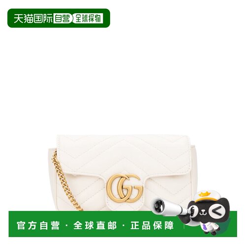 香港直邮GUCCI 女士钱包 476433DSVRT9022 CO 白色 MINUTERIA