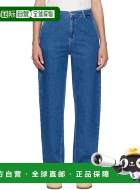 香港直邮CARHARTT WIP 女士 蓝色 Pierce Straight 牛仔裤 I03125