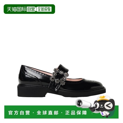 1h可退 香港直邮Roger Vivier 水晶扣玛丽珍鞋 RVW54840990MRK