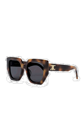 香港直邮Celine logo标牌大框太阳眼镜 CL40239F