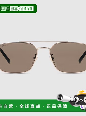 1h可退 香港直邮GUCCI 女士眼镜 840027I33308023 AW2025 棕色 SU