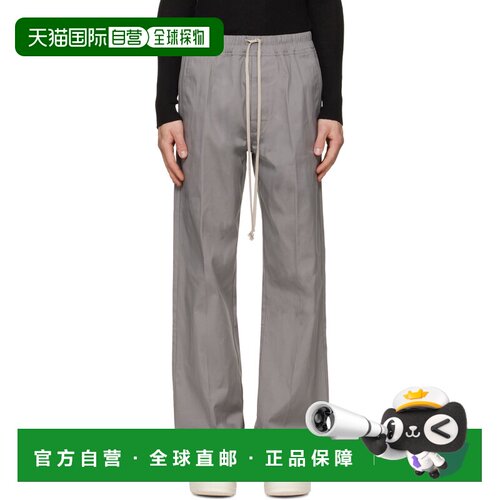 1h可退 香港直邮rick owens 瑞克 欧文斯 男士 灰色 Tower Dietri