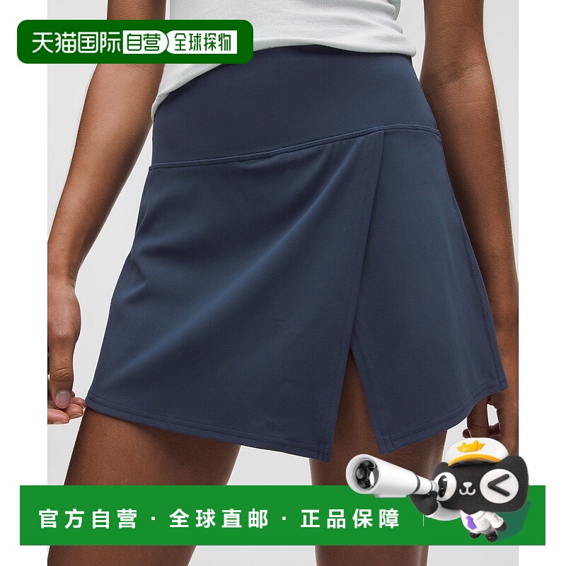 自营1h可退 欧洲直邮LULULEMON露露乐檬 Align™ 高腰前交叉裙