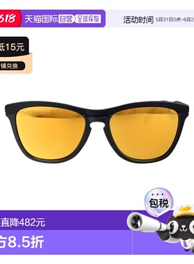 1h可退 香港直邮Oakley 欧克利 女士 哑光黑色醋纤太阳眼镜 0OO92