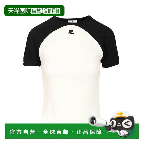 香港直邮COURREGES 女士T恤 325JTS214JS02030098 SS2026