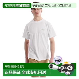 1h可退 香港直邮arc'teryx 始祖鸟 男士 Kragg SL 棉质短袖运动上