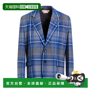 西装 男士 外套 blue蓝色 香港直邮Marni 舒适时尚 玛尼