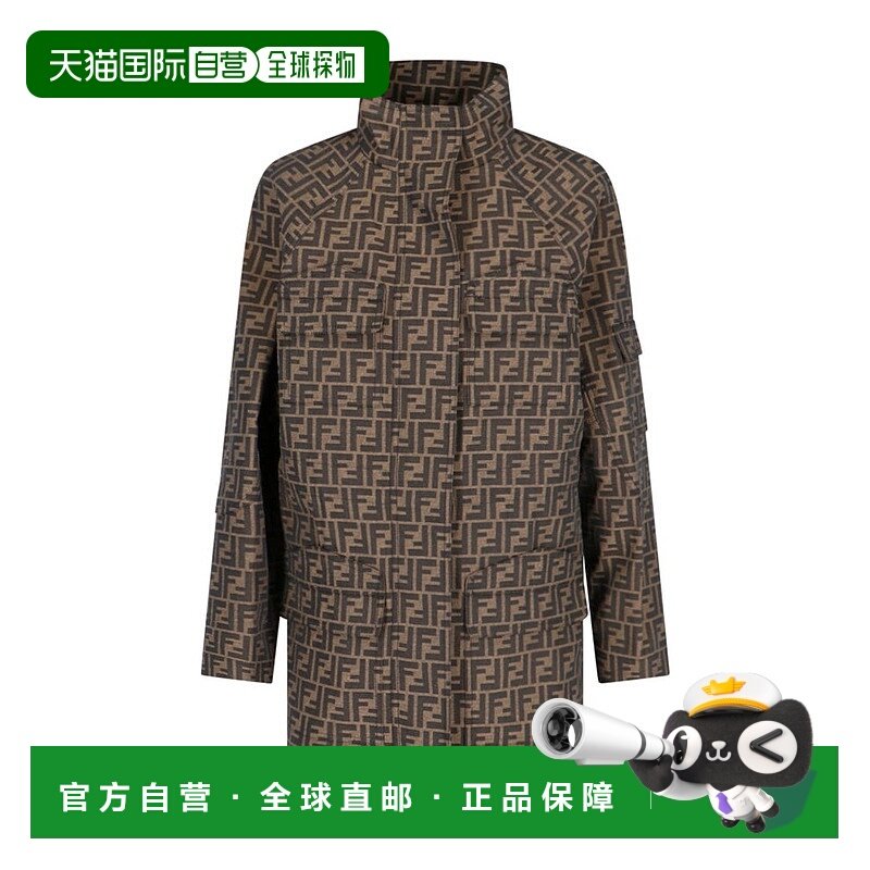 1h可退 香港直邮Fendi 芬迪 女士 长袖休闲夹克 FJ7817A5W3