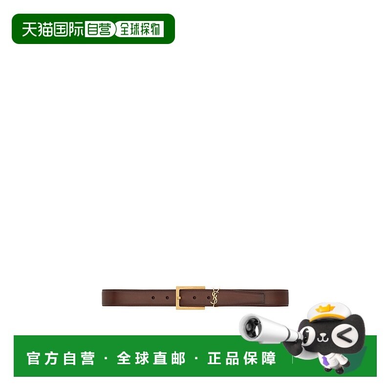 1h可退 香港直邮Saint Laurent CASSANDRE 复古皮革腰带 789588AA