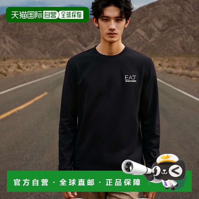 香港直邮EA7 Emporio Armani logo圆领T恤 2736984A209阿玛尼长袖