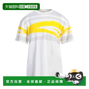 米索尼 舒适时尚 男士 white白色 T恤 香港直邮MISSONI