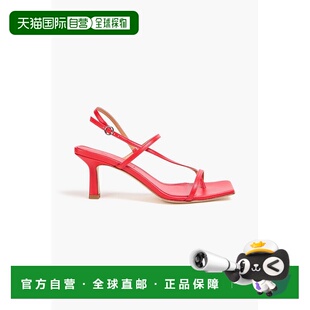 1h可退 香港直邮aeyde 女士 Elise 皮质露跟凉鞋 ELISENAPPALEATH
