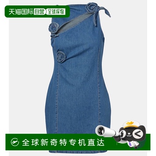 1h可退 花朵不对称牛仔迷你连衣裙 香港直邮Coperni 女士