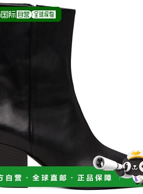 1h可退 香港直邮aeyde 女士 黑色 Hedvig 踝靴 A11AB060200200122