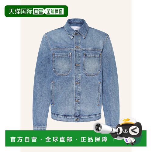 香港直邮OFF-WHITE 男士夹克 100314484517001 CO 蓝色 denim jac