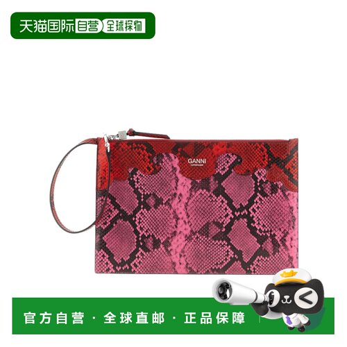 香港直邮Ganni 拉链手拿包 B3010237