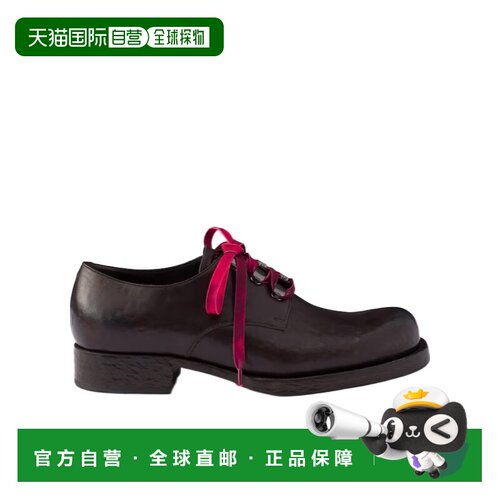 Prada 系带正装鞋 2EF0563ZQEFX001德比鞋 【付后1h可退】
