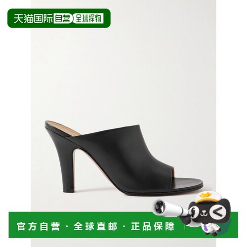 香港直邮The Row 女士 Signum 皮质凉拖 F1630L57【付后1h可退】