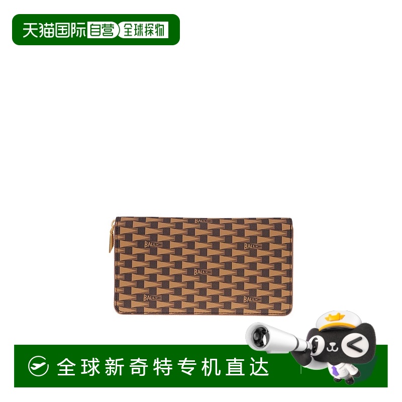 香港直邮Bally图案钱包 MLW04F TP047