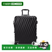 自营欧洲直邮Tumi途明 Degree黑色聚碳酸酯拉链口袋行李箱男女