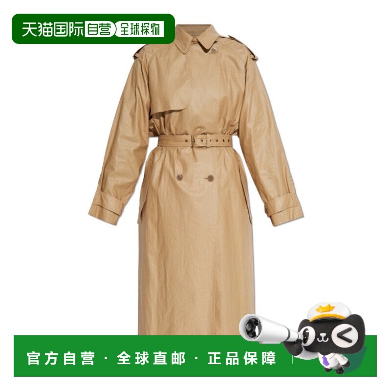 香港直邮Isabel Marant 长袖风衣 MA0410FAC1C01I
