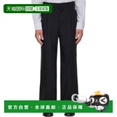 Low HTR 男士 长裤 Wide Waist Wool New 黑色 Paris 香港直邮Ami