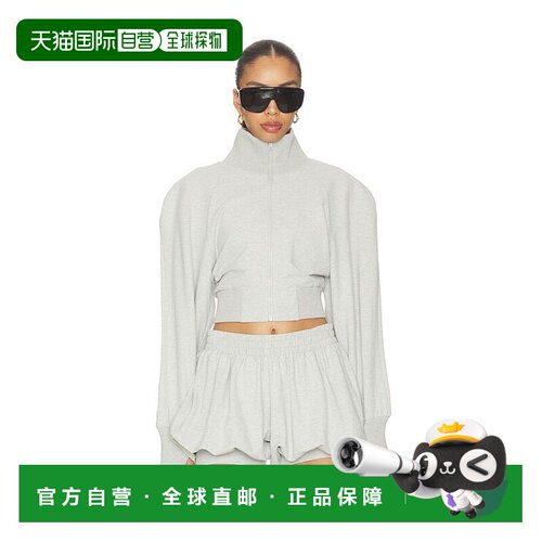 1h可退 NORMA KAMALI 诺玛 卡玛丽 女士 宽松款海龟图案外套夹克