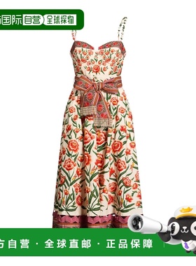 1h可退 香港直邮FARM RIO 女士 中长连衣裙 beige米色 舒适时尚