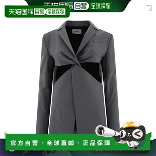 女士 精细剪裁夹克 Twisted Out COPV3082 Cut 香港直邮Coperni