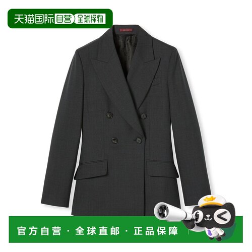 1h可退 香港直邮Gucci 古驰 女士 双排扣羊毛夹克 840785Z7ASP
