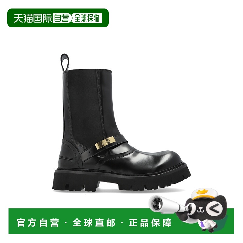 1h可退 香港直邮Moschino 莫斯奇诺 男士 拼接踝靴 MB21044G0NGB5