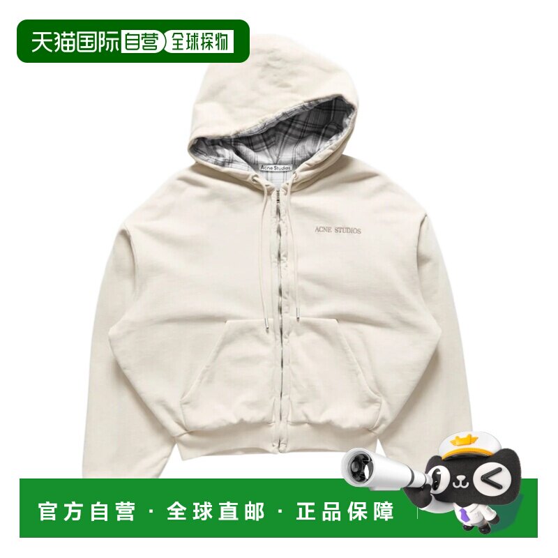 1h可退 Acne Studios 带标志的抓绒连帽衫 AI0191图片