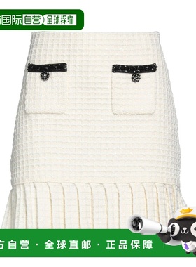 香港直邮Self-Portrait 女士 迷你半身裙 beige米色 舒适时尚