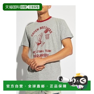 香港直邮Dsquared2 S71GD1493S22146 徽标T恤