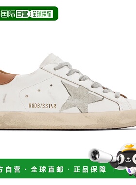 1h可退 香港直邮GOLDEN GOOSE 女士 白色 Super-Star 运动鞋 GWF0