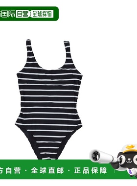 1h可退 香港直邮ANINE BING 女士 JACE 连身黑白条纹运动装 A1101