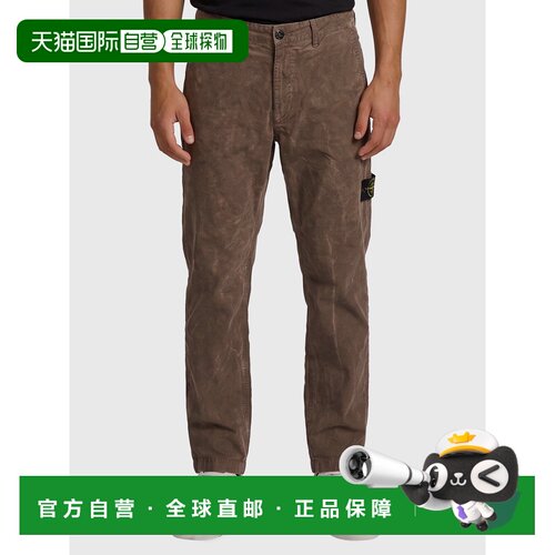 香港直邮Stone Island 石头岛 男士 LEAD 灰色裤子 L2S153100039S