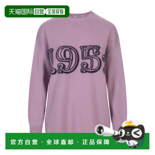 1h可退 香港直邮女士 羊毛羊绒圆领毛衣 24SS针织衫