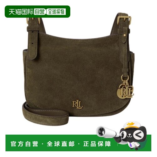 Ralph Lauren 中号 Marcy 标志牌斜挎包 431P15642【付后1h可退】