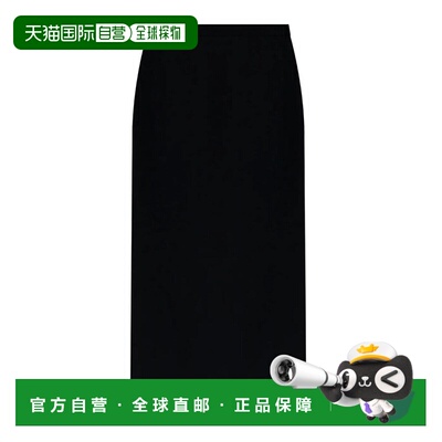 香港直邮Givenchy 纪梵希 女士 拉链中长半身裙 BW40YP164K001BLA