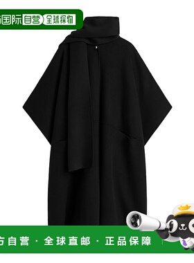 香港直邮Toteme 双围巾大衣 251-WRO4321-FB0006