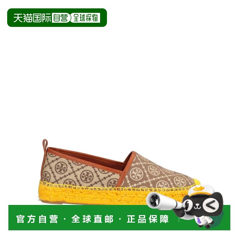 1h可退 香港直邮Tory Burch 托里 伯奇 女士 帆布面凉鞋,女鞋,休闲凉鞋,淘宝优惠券,粉丝福利购,淘宝优惠卷
