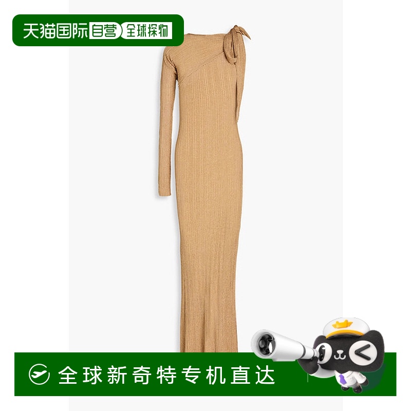 1h可退 香港直邮Rabanne 女士 单肩长袖连衣裙 24SMRO726ML0240