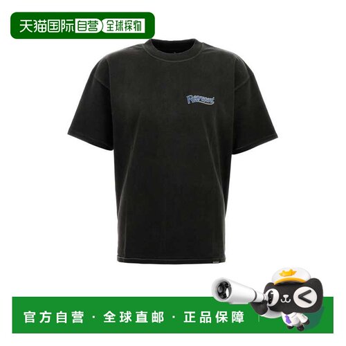 1h可退 欧洲直邮Represent 男士T恤 MLM10017504 SS2026 黑色 Rep