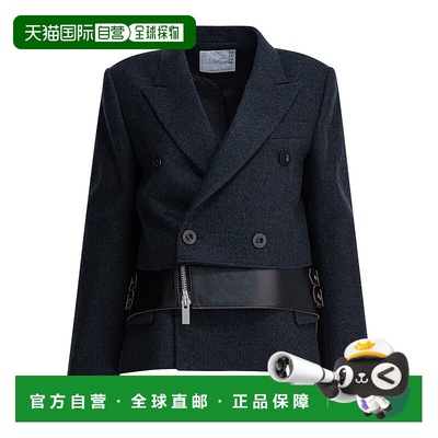 1h可退 欧洲直邮sacai 女士 外套羊毛