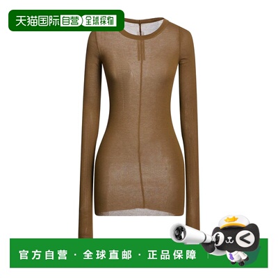 香港直邮rick owens 瑞克 欧文斯 女士 T恤 green绿色 舒适时尚