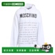 white白色 1h可退 舒适 男士 运动衫 香港直邮Moschino 莫斯奇诺